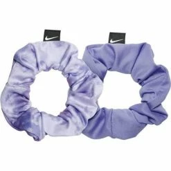 Nike Gathered Hair Ties (Pack Of 2) - Light Thistle