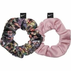 Nike Gathered Hair Ties (Pack Of 2) - Pink/Floral