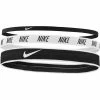 Nike Mixed Width Hairbands (Pack Of 3) - Black/White