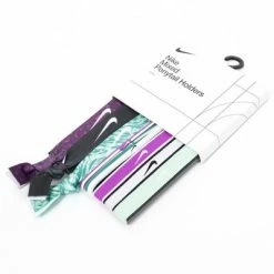 Nike Ponytail Holders (Pack Of 9) - Purple/Green