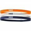 Nike Elasticated Hairbands (Pack Of 3) - Blue/Orange/White