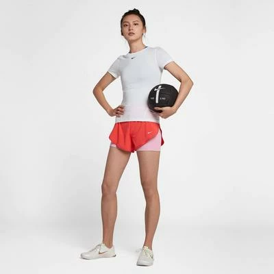 Nike Pro Womens Short Sleeved Training Top - White 5 Nike Pro Womens Short Sleeved Training Top - White - Image 3