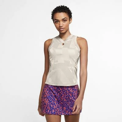 Nike Womens Dri-FIT Slam Tennis Tank - Guava Ice 3 Nike Womens Dri-FIT Slam Tennis Tank - Guava Ice