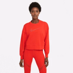 Nike Womens Dri-FIT Get Fit Top - Chile Red