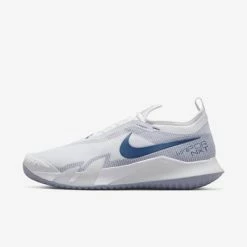 Nike Mens React Vapor NXT Tennis Shoes - White/Ashen Slate/Mystic Navy