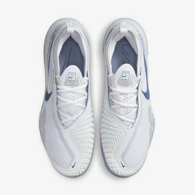 Nike Mens React Vapor NXT Tennis Shoes - White/Ashen Slate/Mystic Navy - Image 4