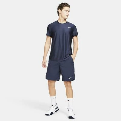 Nike Mens Victory 9 Inch Tennis Shorts - Obsidian - Image 7