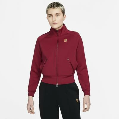 Nike Womens Full-Zip Jacket - Pomegranate