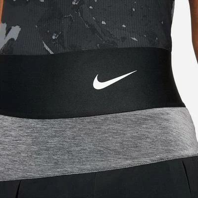 Nike Womens Advantage Tennis Skirt (Tall) - Black/Grey - Image 4