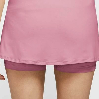 Nike Womens Victory Tennis Skirt - Elemental Pink - Image 3