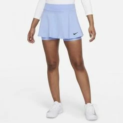 Nike Womens Victory Tennis Skirt - Light Blue