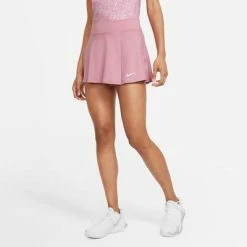 Nike Womens Victory Tennis Skirt (Tall) - Elemental Pink