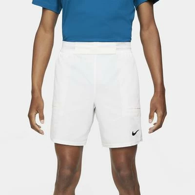 Nike Mens Advantage Tennis Shorts - White