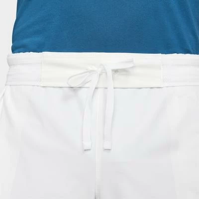 Nike Mens Advantage Tennis Shorts - White - Image 5