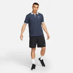 Nike Mens Slam Polo - Obsidian/Indigo Haze 17 Nike Mens Slam Polo - Obsidian/Indigo Haze -Nike Shop CV7876 451 H