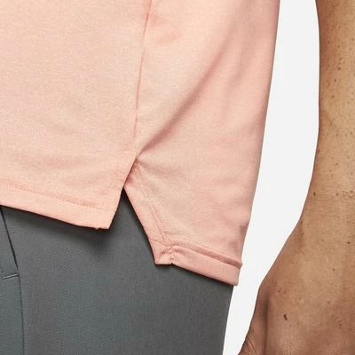 Nike Mens Pro Dri-FIT Short Sleeve Tee - Bleached Coral - Image 4