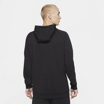 Nike Mens Pull Over Training Hoodie - Black - Image 2