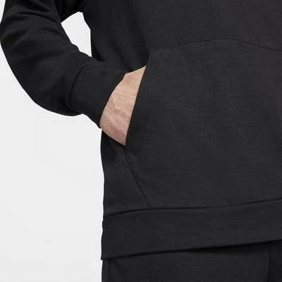 Nike Mens Pull Over Training Hoodie - Black - Image 3