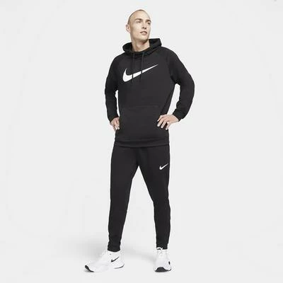 Nike Mens Pull Over Training Hoodie - Black - Image 6