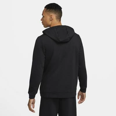 Nike Mens Full Zip Training Hoodie - Black - Image 2