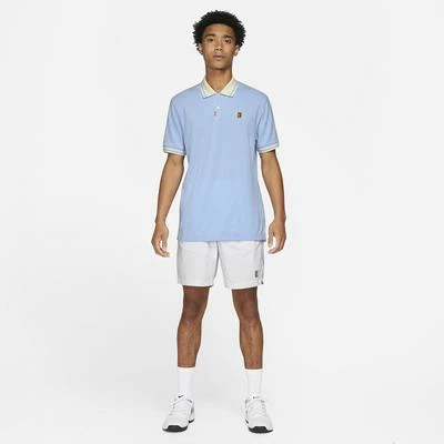 Nike Mens Slim Fit Polo - Aluminium - Image 7