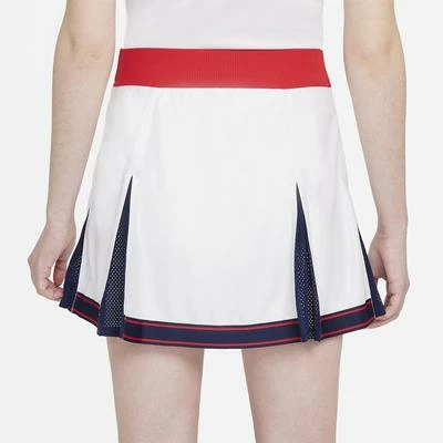 Nike Womens Slam Tennis Skirt - White 5 Nike Womens Slam Tennis Skirt - White - Image 3