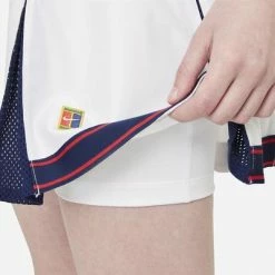 Nike Womens Slam Tennis Skirt - White 14 Nike Womens Slam Tennis Skirt - White -Nike Shop DA4714 100 F