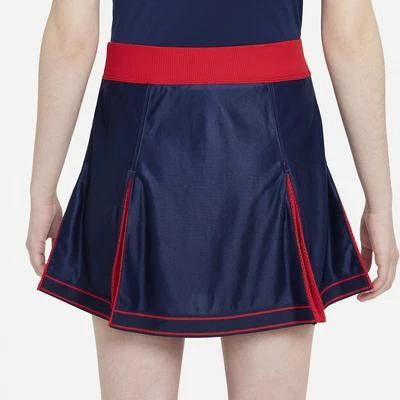 Nike Womens Slam Tennis Skirt - Binary Blue/University Red - Image 3