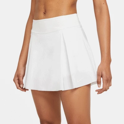 Nike Womens Club Tennis Skirt - White 4 Nike Womens Club Tennis Skirt - White - Image 2