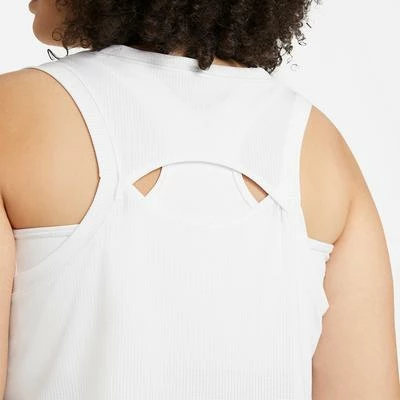 Nike Womens Victory Tank (Plus Size) - White - Image 4