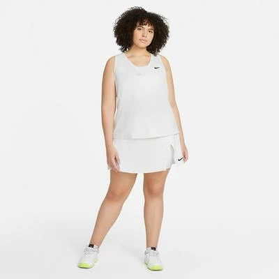 Nike Womens Victory Tank (Plus Size) - White - Image 5