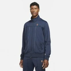 Nike Mens Tennis Jacket - Obsidian