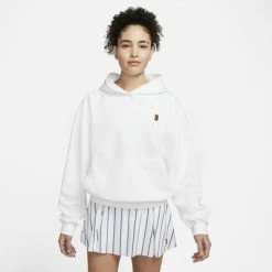 Nike Womens Heritage Hoodie - White