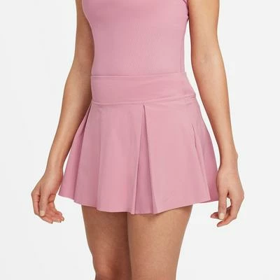 Nike Womens Club Tennis Skirt - Elemental Pink 3 Nike Womens Club Tennis Skirt - Elemental Pink