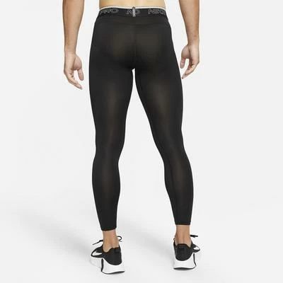 Nike Mens Pro Dri-FIT Tights - Black - Image 2