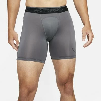 Nike Mens Pro Dri-FIT Shorts - Iron Grey 4 Nike Mens Pro Dri-FIT Shorts - Iron Grey - Image 2