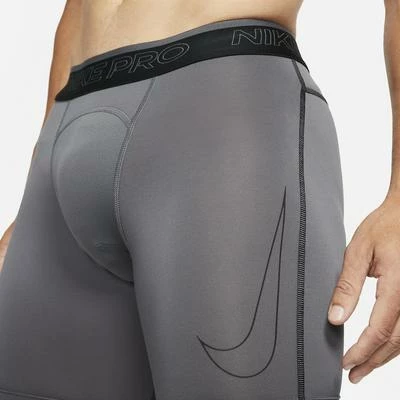 Nike Mens Pro Dri-FIT Shorts - Iron Grey 6 Nike Mens Pro Dri-FIT Shorts - Iron Grey - Image 4