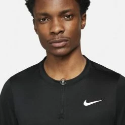 Nike Mens Advantage Half-Zip Long Sleeve Top - Black 8 Nike Mens Advantage Half-Zip Long Sleeve Top - Black -Nike Shop DD8370 010 C