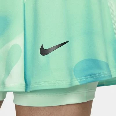Nike Womens Tall Printed Tennis Skirt - Mint Foam - Image 4