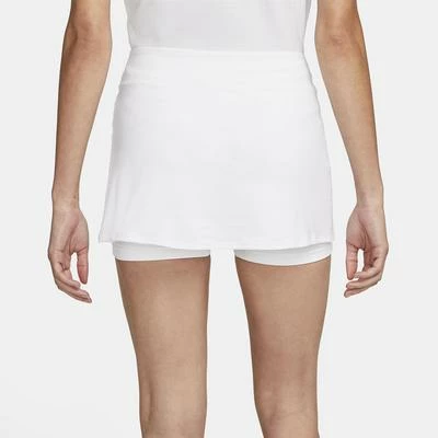 Nike Womens Dri-FIT Victory Tennis Skirt - White - Image 3
