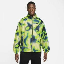 Nike Mens Naomi Osaka Jacket - Citron Tint/Black