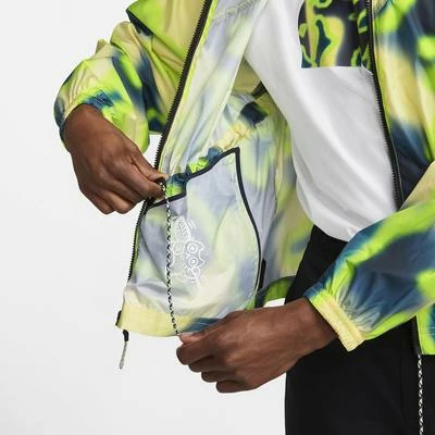 Nike Mens Naomi Osaka Jacket - Citron Tint/Black - Image 5