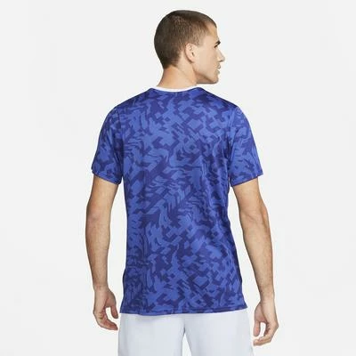 Nike Mens Dri-FIT Superset Top - Blue - Image 2