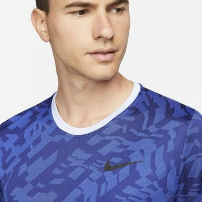 Nike Mens Dri-FIT Superset Top - Blue - Image 3