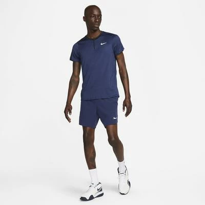 Nike Mens Dri-FIT Advantage Slam 7 Inch Tennis Shorts - Midnight Navy 9 Nike Mens Dri-FIT Advantage Slam 7 Inch Tennis Shorts - Midnight Navy - Image 7