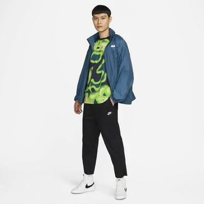 Nike Mens Printed Tennis Top - Neon Green - Image 4