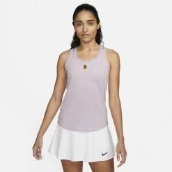 Nike Womens One Heritage Tennis Tank - Doll