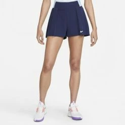 Nike Womens Dri-FIT Slam Shorts - Midnight Navy/Glacier Blue