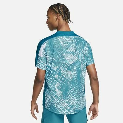 Nike Mens Dri-FIT Spring Victory T-Shirt - Green Abyss - Image 2
