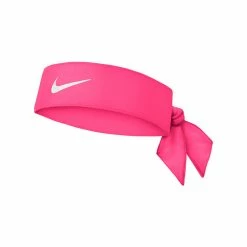 Nike Dri-Fit Head Tie 4.0 - Vivid Pink/White